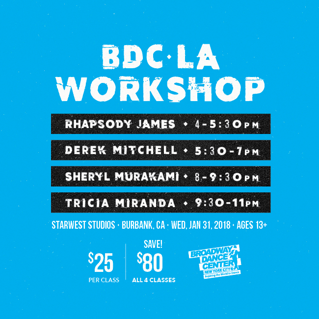 BDCLA Workshop Schedule