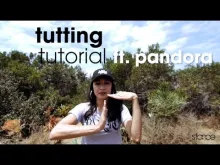 Preview image for the video "TUTTING tutorial ft. Pandora Marie // .stance".