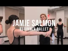 Preview image for the video "Jamie Salmon | Beginner Ballet | #bdcnyc".