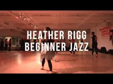 Preview image for the video "Heather Rigg | Beginner Jazz | #bdcnyc".