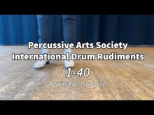 Preview image for the video "40 Drum Rudiments Adapted for Tap Dance".