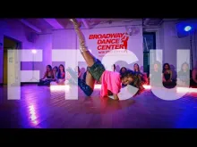 Preview image for the video "Nicki Minaj - FTCU | Kayla Maria G Heels Choreography | Broadway Dance Center".