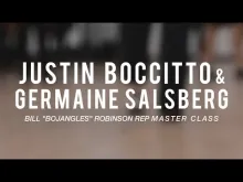 Preview image for the video "Justin Boccitto and Germaine Salsberg | Bill &amp;amp;quot;Bojangles&amp;amp;quot; Robinson Rep Master Class | #bdcnyc".