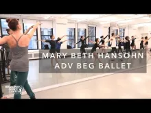 Preview image for the video "Mary Beth Hansohn | Adv Beg Ballet | #bdcnyc".