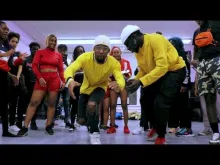 Preview image for the video "Afro Dance Class in New York ** Choreography by Mr Shawtyme X Pyrotech ** Bulo - MAKHELWANE".